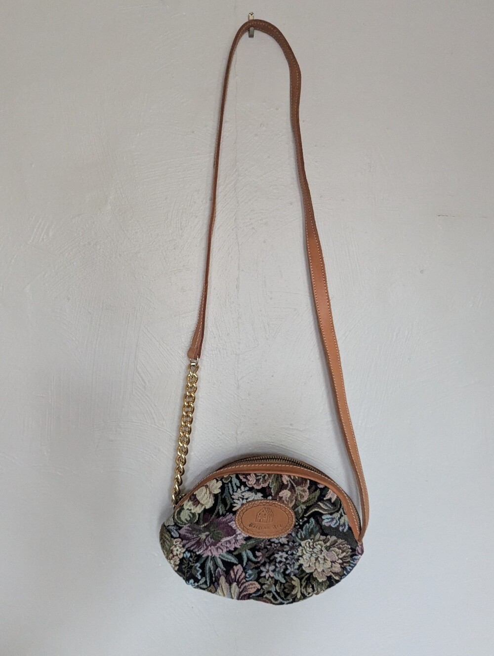 Belgian Art Tapestry Purse